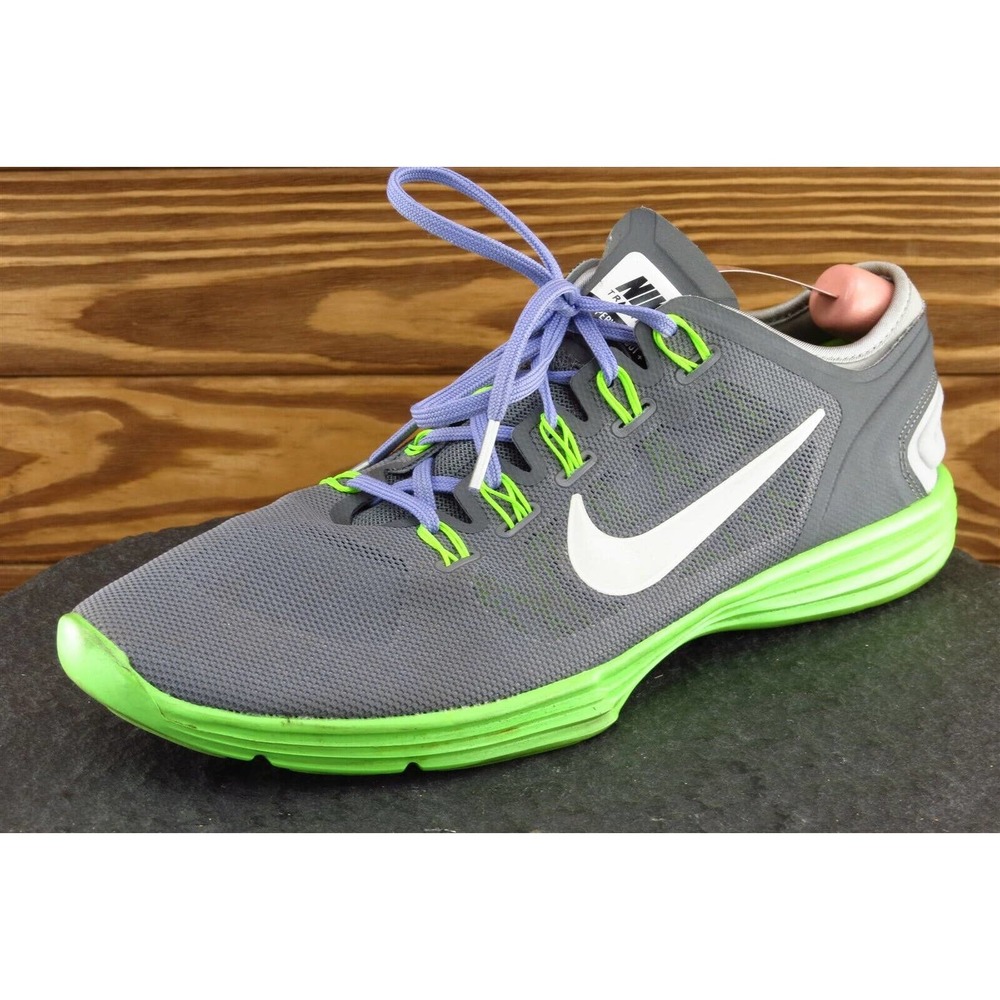 Nike Hyperworkout+ Women Size 10 M Gray Running Mesh 529951007